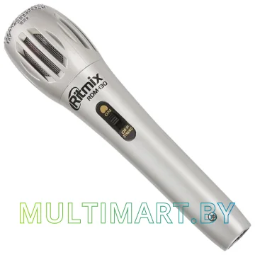 Микрофон Ritmix RDM-130 (серебристый)